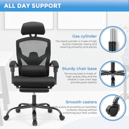 Ergonomic Office Breathable Mesh Chair Pro+