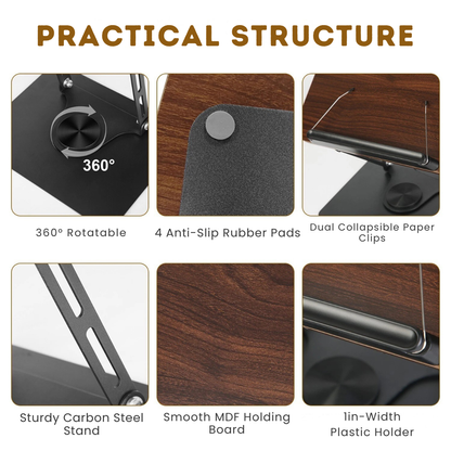 360° Foldable Reading Stand