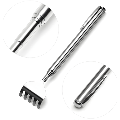 Stainless Steel Telescopic Back Scratcher
