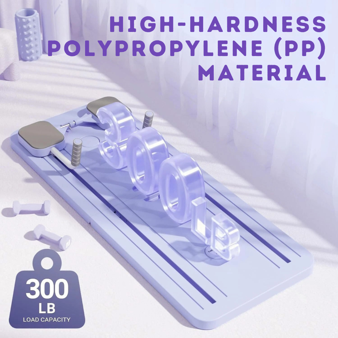 Foldable Pilates Board for Home Workouts