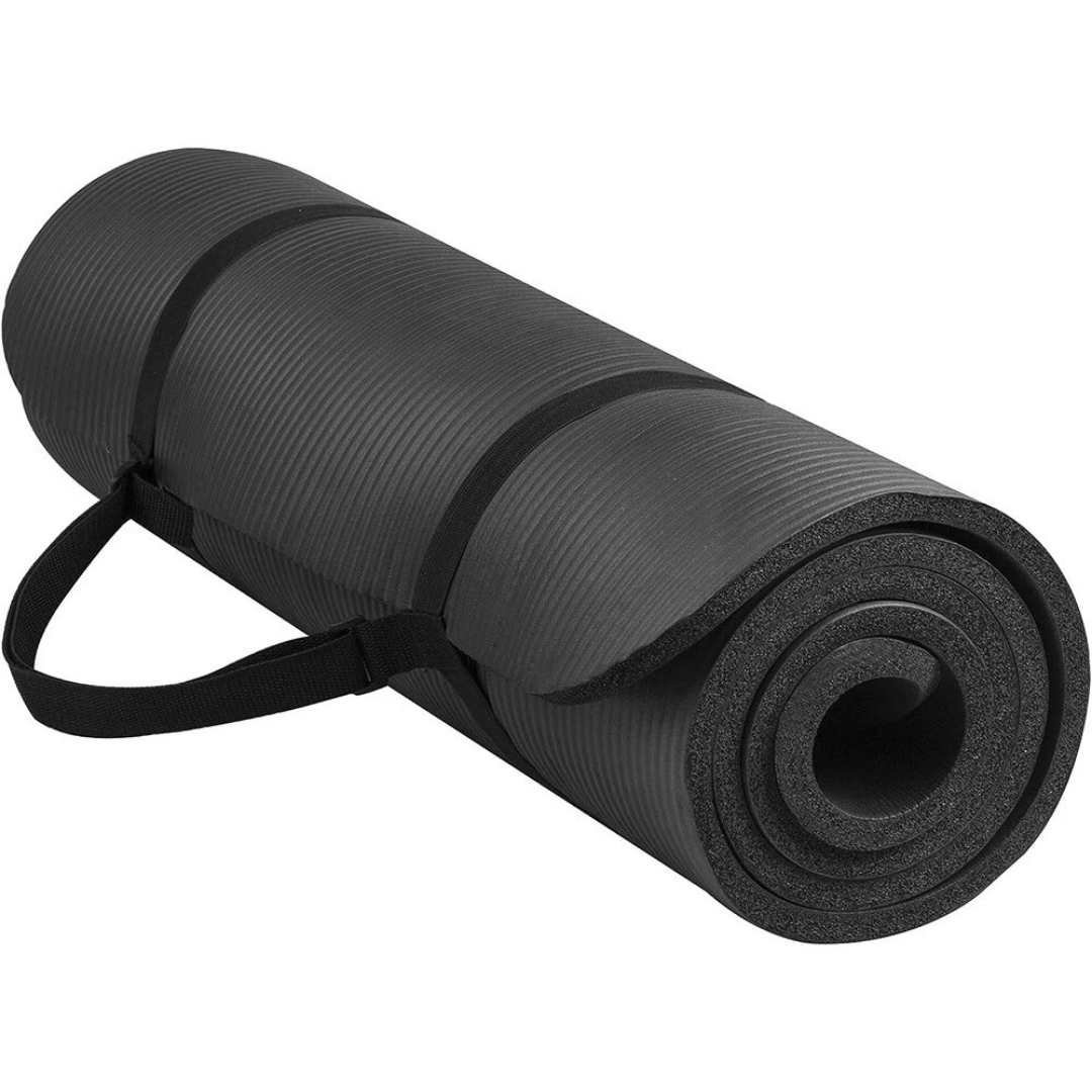 Thick Non-Slip Yoga Mat with Strap