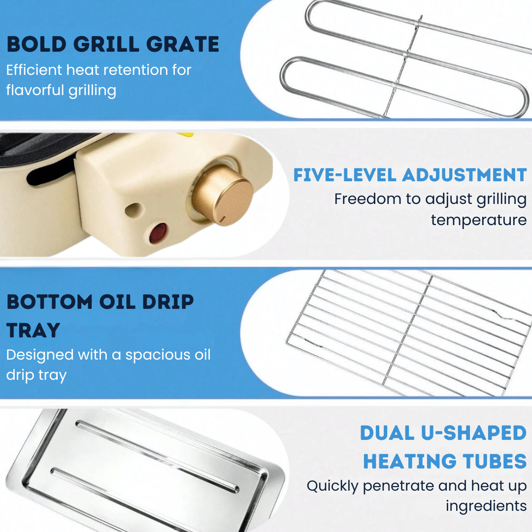 Smokeless Indoor Electric Grill