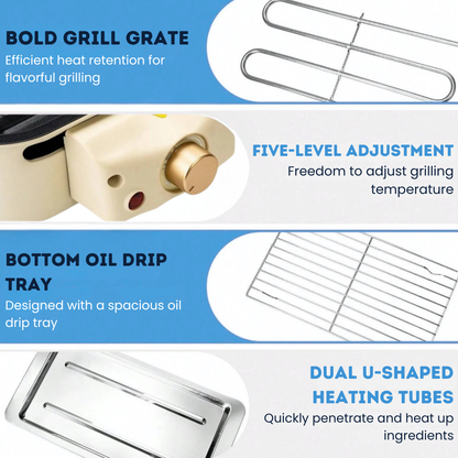 Smokeless Indoor Electric Grill