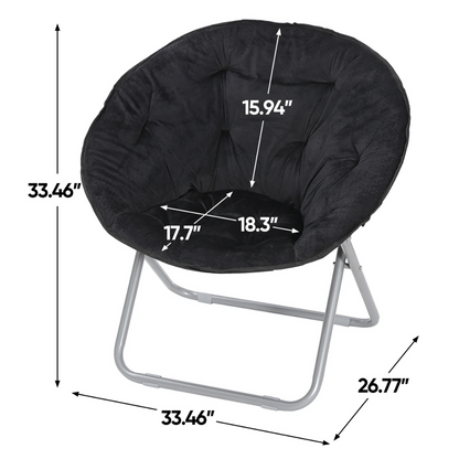 Oversized Moon Saucer Chair