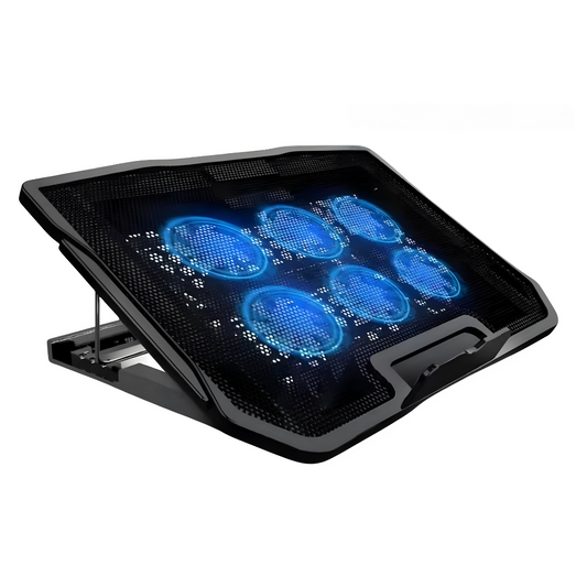 6-Fan Laptop Cooling Pad