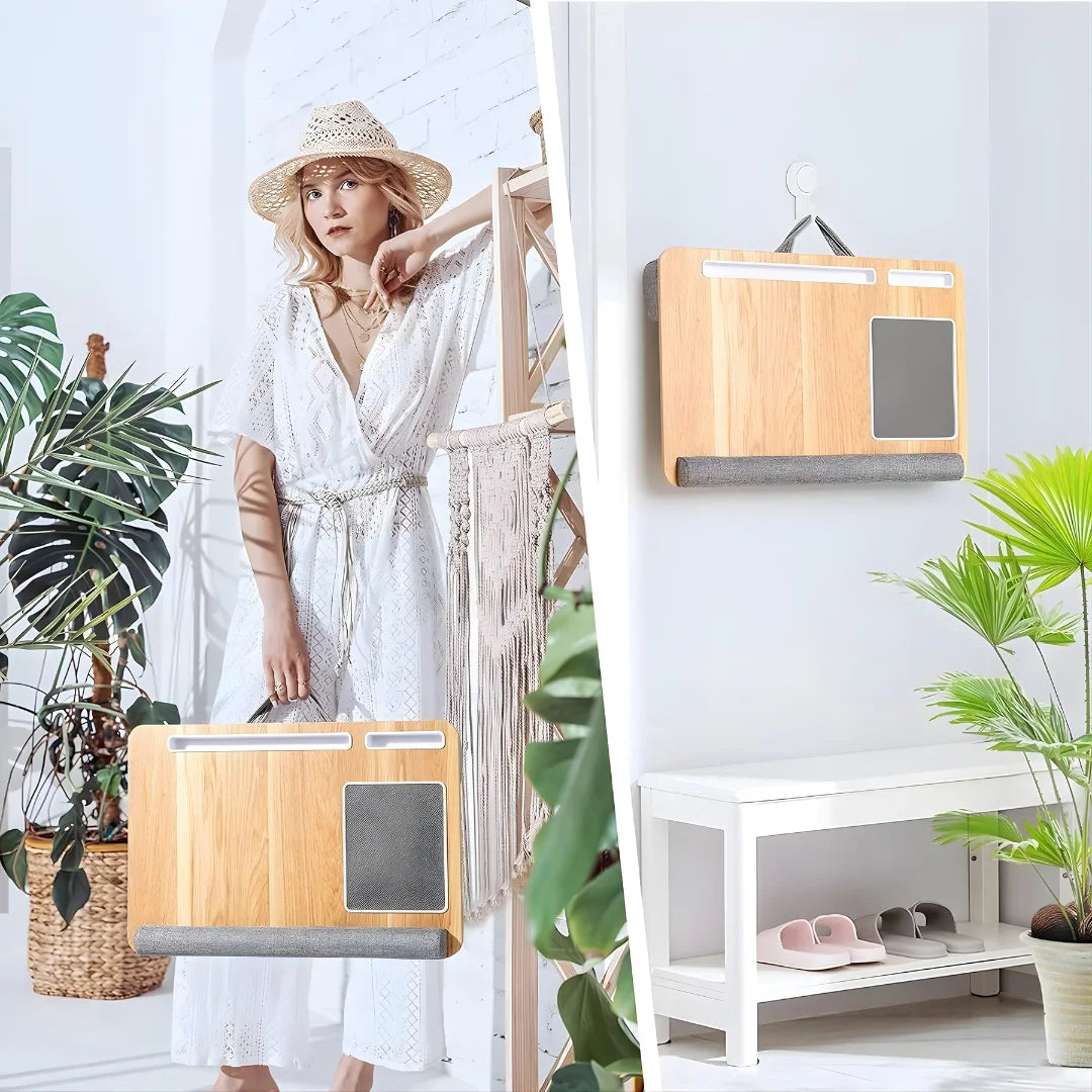 Bamboo Lap Desk with Pillow Cushion