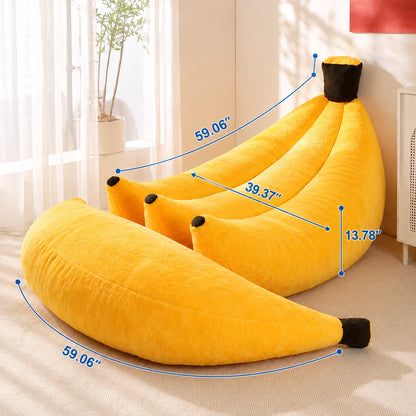 Banana Lounge Chair with Ottoman