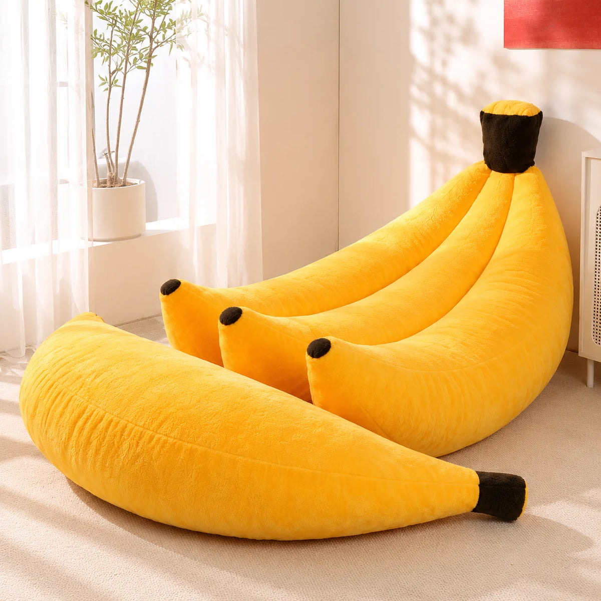 Banana Lounge Chair with Ottoman