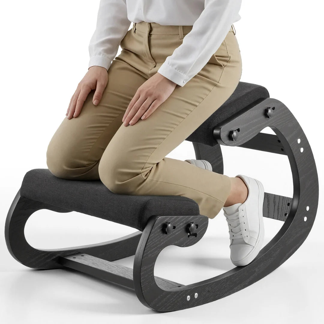 Kneeling Chair with Adjustable Height & Cushions