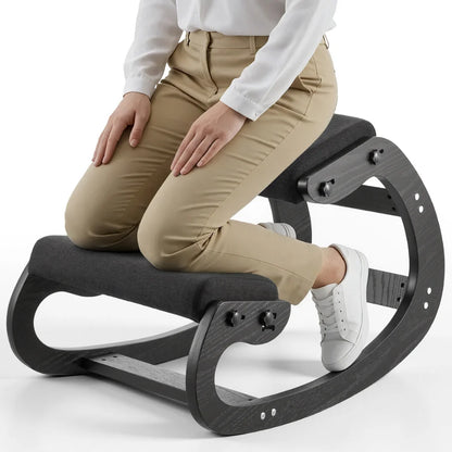 Kneeling Chair with Adjustable Height & Cushions