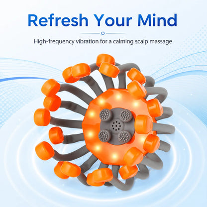 Electric Octopus Scalp Massager