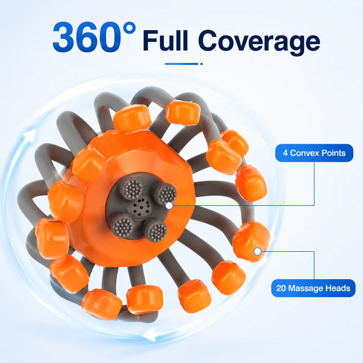 Electric Octopus Scalp Massager