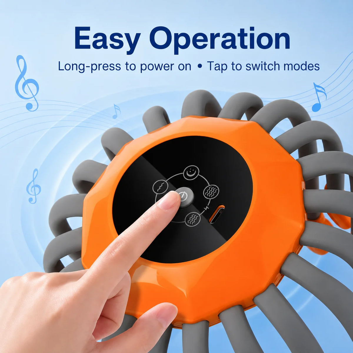 Electric Octopus Scalp Massager