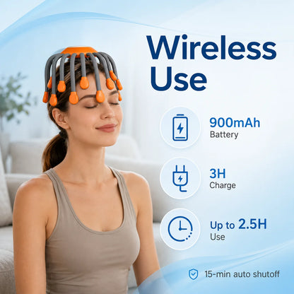 Electric Octopus Scalp Massager