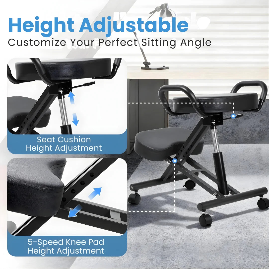 Kneeling Office Chair with Armrest