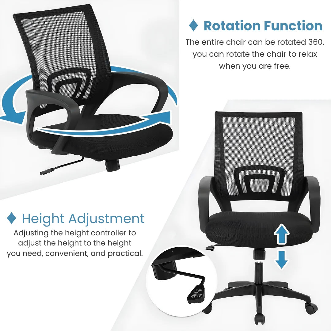 Ergonomic Office Breathable Mesh Chair