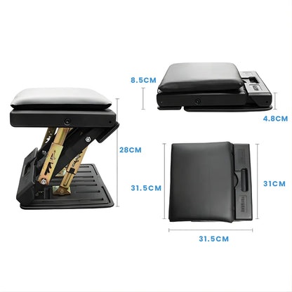 Ergonomic Adjustable Foot Rest Stool