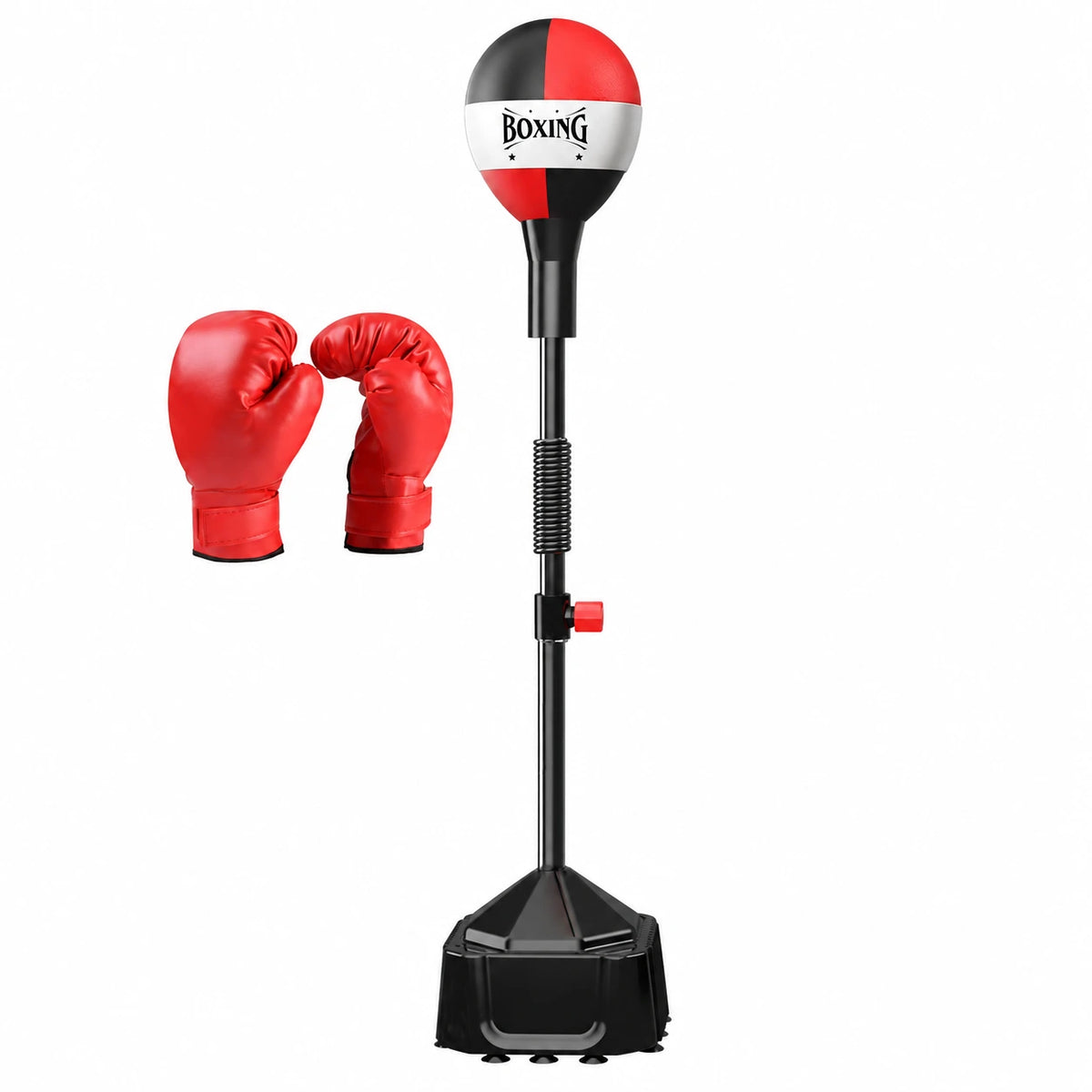 Full stand with gloves