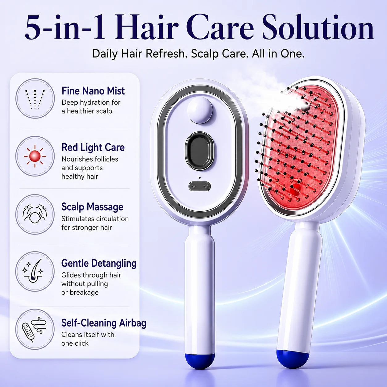 Steam Scalp Massage Comb