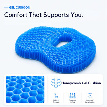 Cooling U-Shaped Gel Seat Cushion