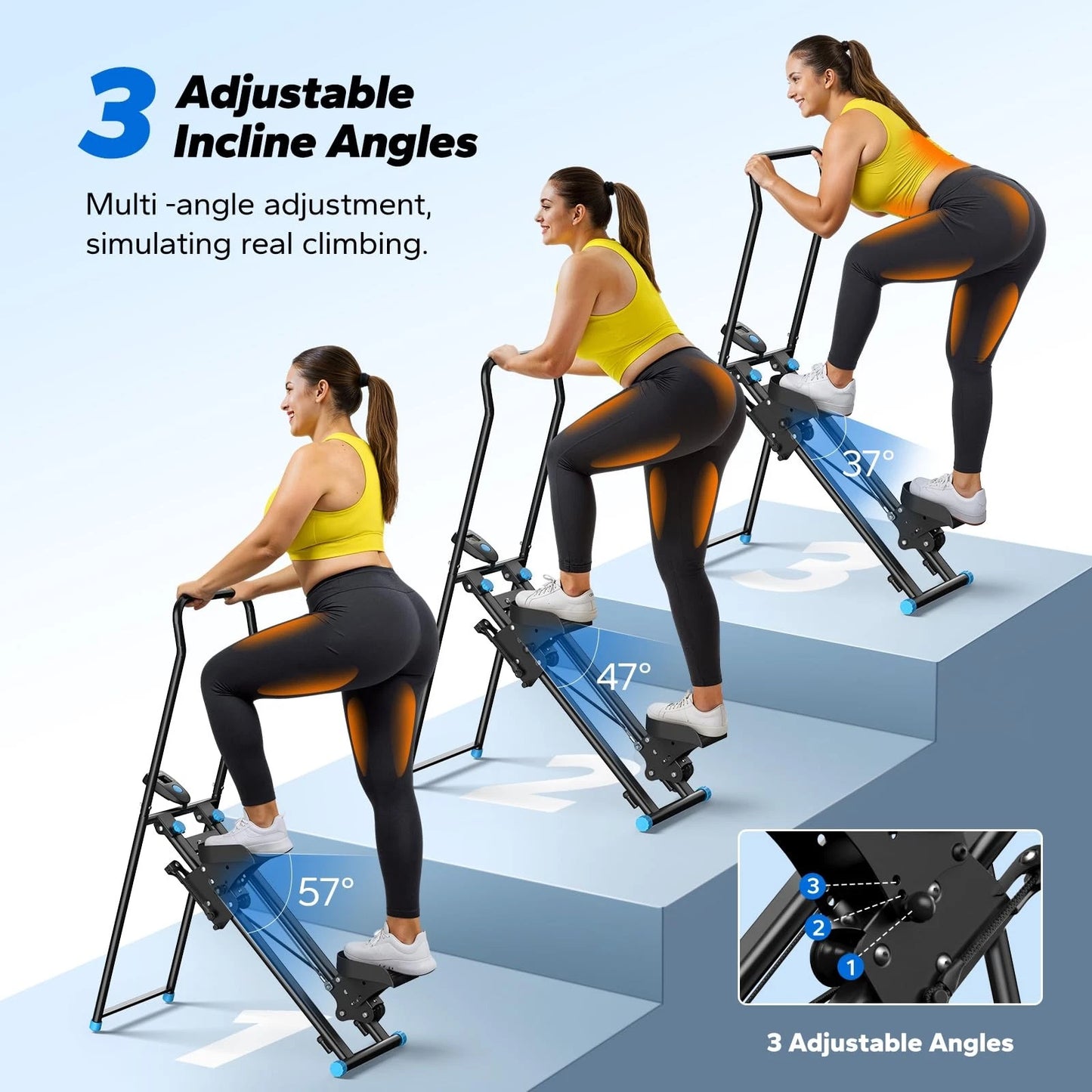 Vertical Climber Stepper Machine