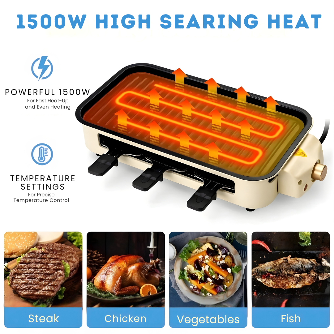 Smokeless Indoor Electric Grill