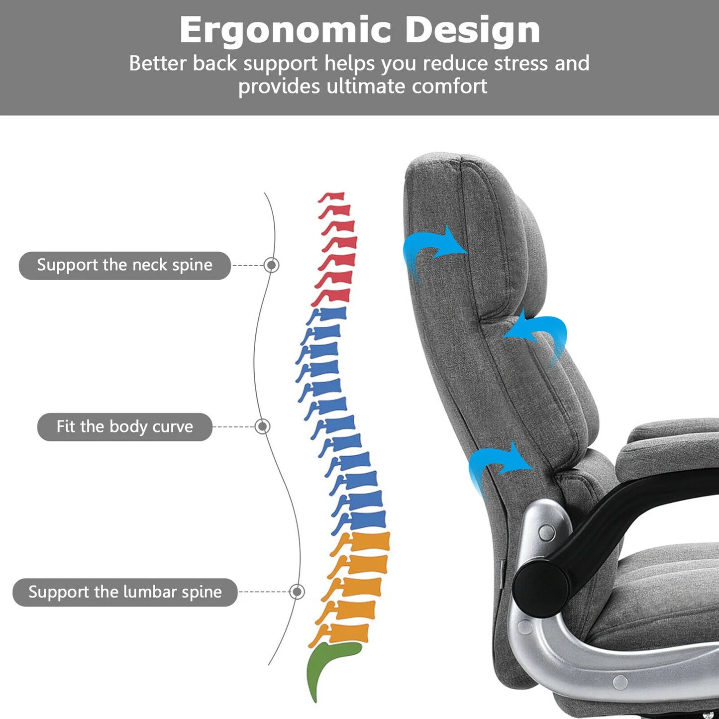 Comfortable Ergonomic Office Chair