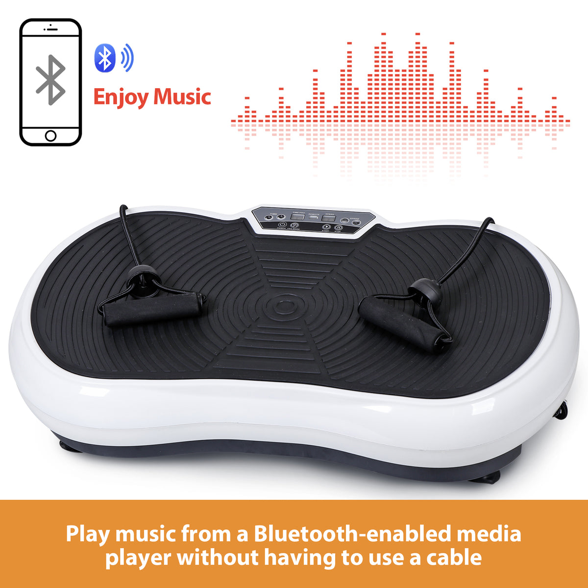 Full-Body Vibration Plate Exercise Machine in use