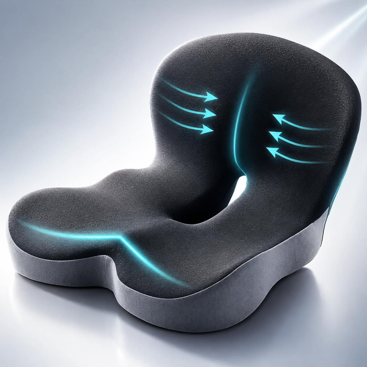 Memory Foam Seat Cushion for Tailbone Support